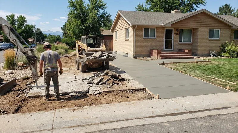 Concrete Removal & Replacement Aurora