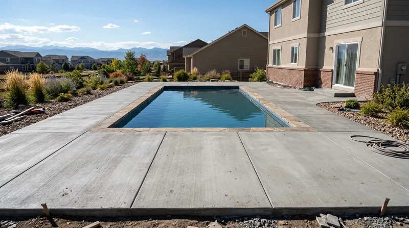 Concrete Pool Decks Aurora